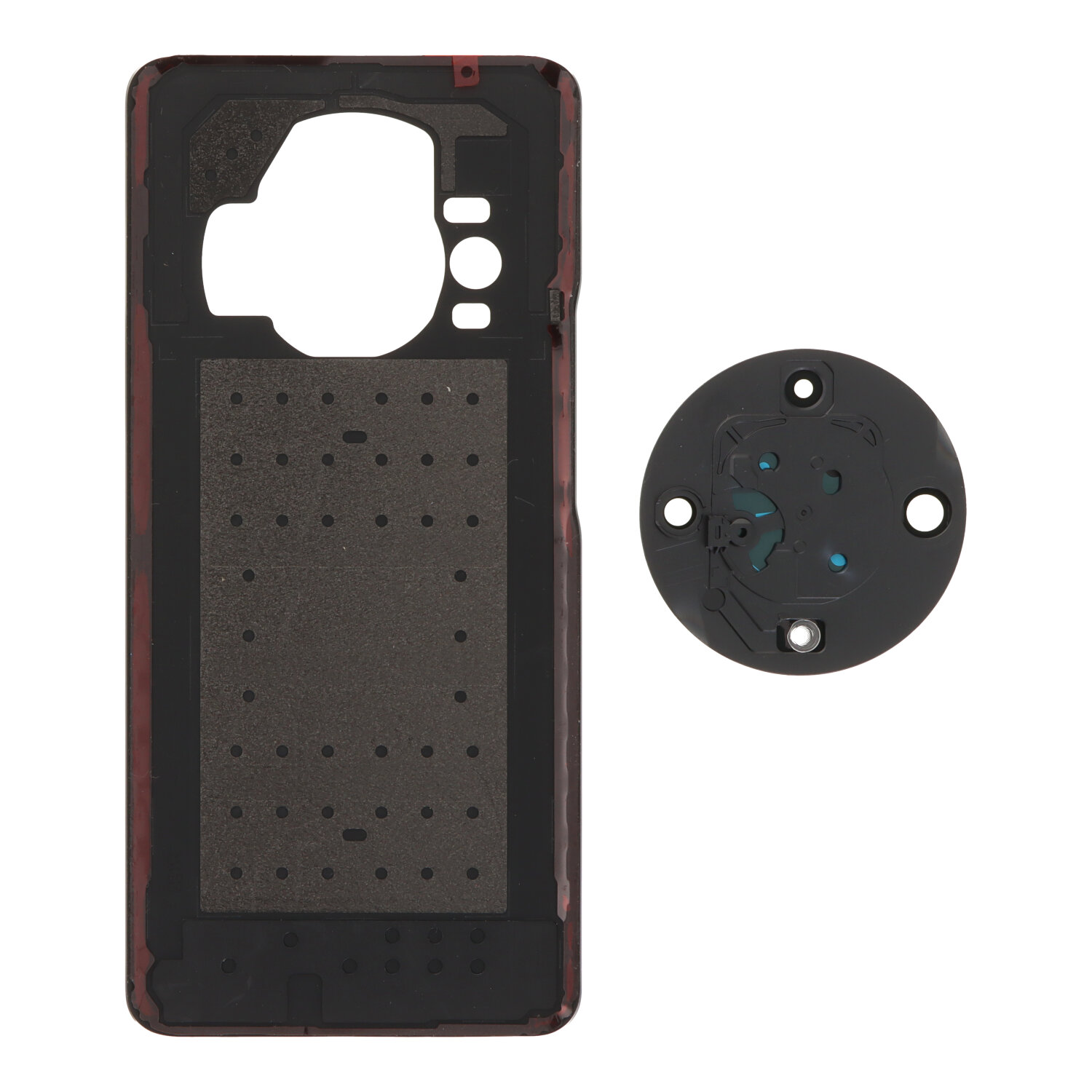 Battery Door + Battery Door Adhesive + Back Camera Lens and Bezel for Honor X9b Green Premium
