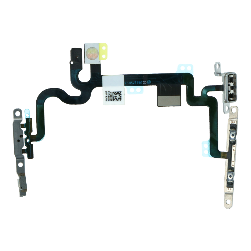 Power&Volume Button Flex Cable with Metal Bracket for iPhone 7 Premium