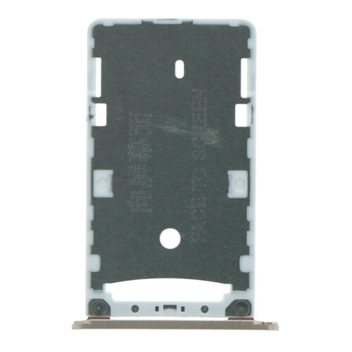 SIM Card Tray for Xiaomi Redmi 3/3S Dual Card Version Gold Premium