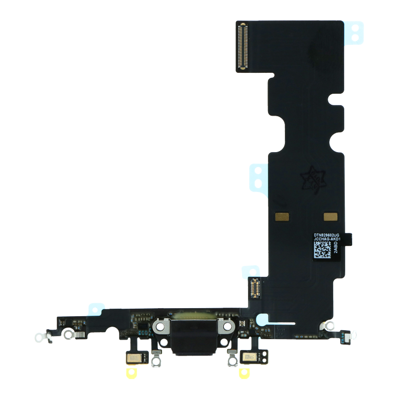 Charging Port Flex Cable for iPhone 8 Plus Black Premium