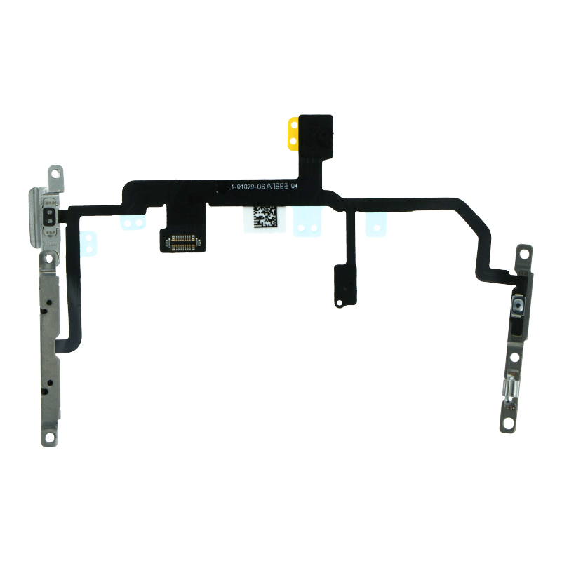 Power&Volume Button Flex Cable with Metal Bracket for iPhone 8 Plus Premium