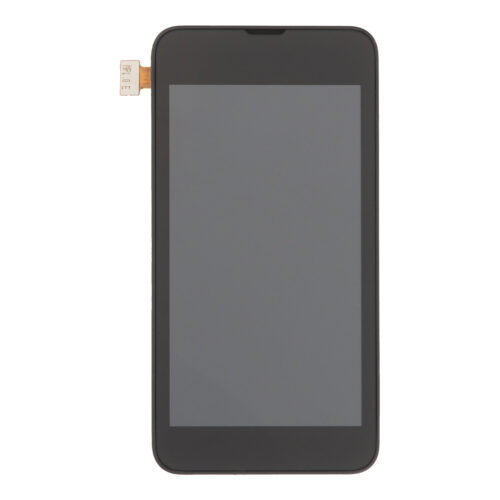 Screen Replacement With Frame for Nokia Lumia 530 Black OEM