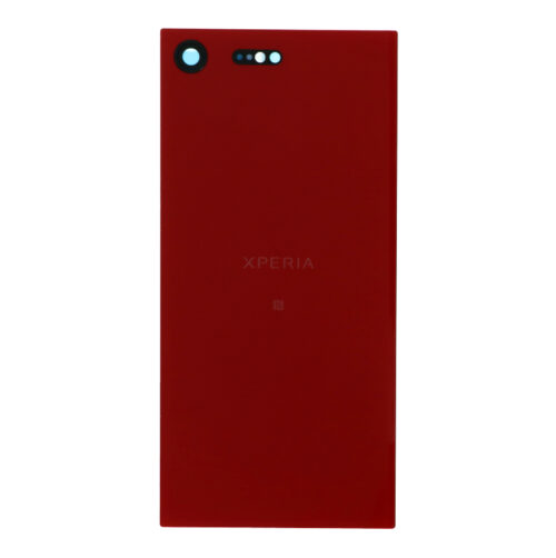 Battery Door for Sony Xperia XZ Premium With au Logo Red Premium