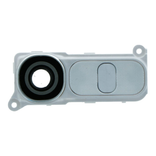 Back Camera Lens and Bezel for LG G4 White HQ