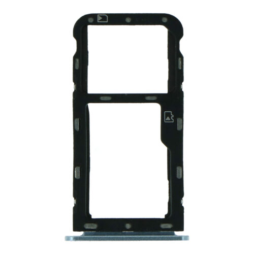 SIM Card Tray for ZTE Blade V9 Dual Card Version Silver Premium