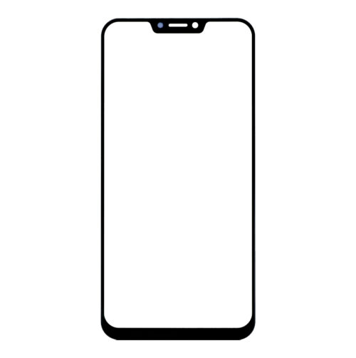 Glass Lens for Asus Zenfone 5z ZS620KL Black HQ
