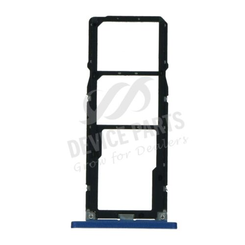 SIM Card Tray for Asus Zenfone Max Pro (M1) ZB601KL/ZB602KL Dual Card Version Blue Premium