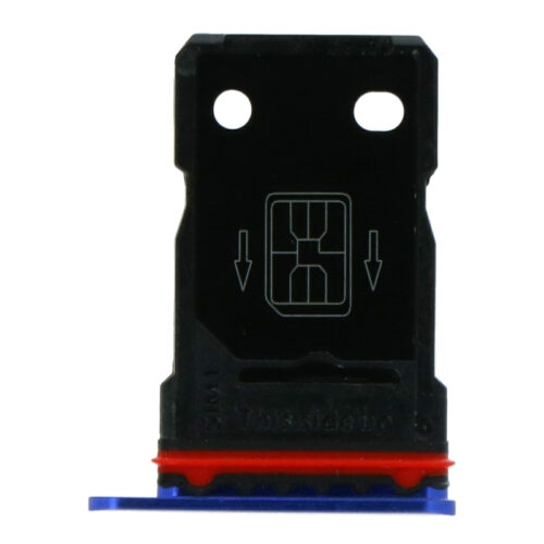 SIM Card Tray for OnePlus 8 Pro Dual Card Version Blue Premium