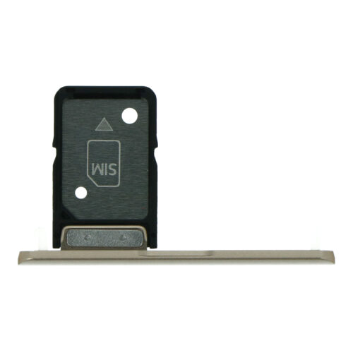 SIM Card Tray with Card Cap for Sony Xperia XA2 Plus Single Card Version Gold Premium