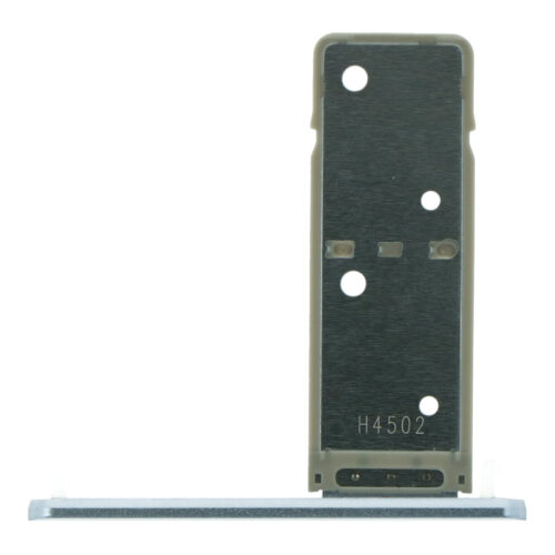 SIM Card Tray with Card Cap for Sony Xperia XA2 Plus Dual Card Version Silver Premium