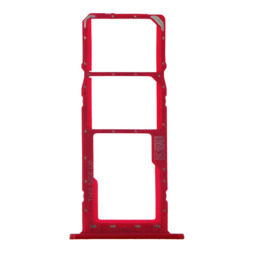 SIM Card Tray for Motorola Moto E6s 2020 Dual Card Version Red Premium