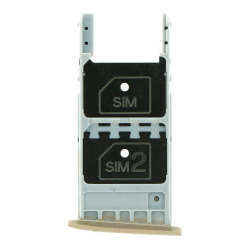 SIM Card Tray for Motorola Moto G5 Dual Card Version Gold Premium