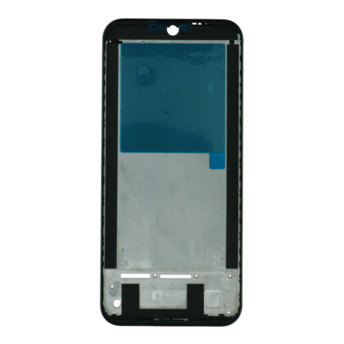 Front Housing for Motorola Moto E6s 2020 Black Premium