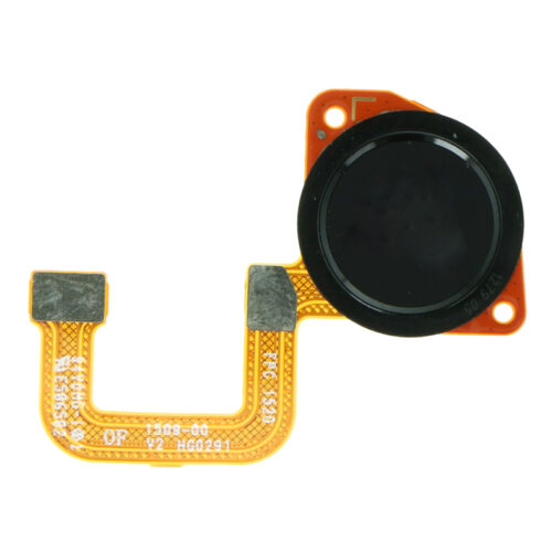 Fingerprint Sensor Flex Cable for Motorola One Fusion Black Premium