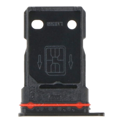 SIM Card Tray for OnePlus 9 Pro Dual Card Version Black Premium