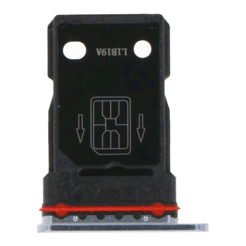 SIM Card Tray for OnePlus 9 Pro Dual Card Version White Premium