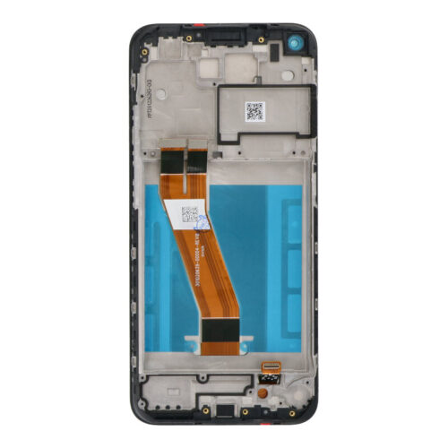 Screen Replacement With Frame for Nokia 3.4 Black Premium(Third Party Glued)