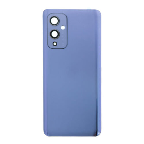 Battery Door + Battery Door Adhesive + Back Camera Lens and Bezel for OnePlus 9 Purple OEM