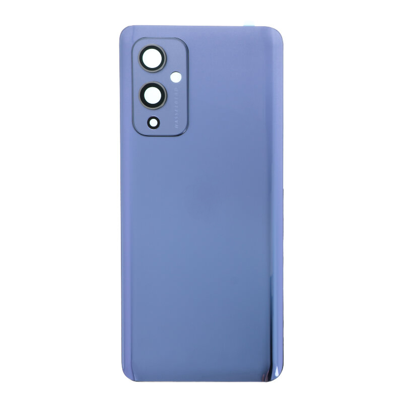 Battery Door + Battery Door Adhesive + Back Camera Lens and Bezel for OnePlus 9 Purple OEM