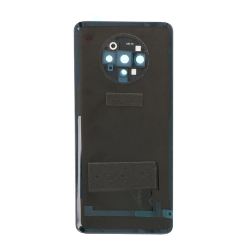 Battery Door + Battery Door Adhesive + Back Camera Lens and Bezel for OnePlus 7T Gray OEM