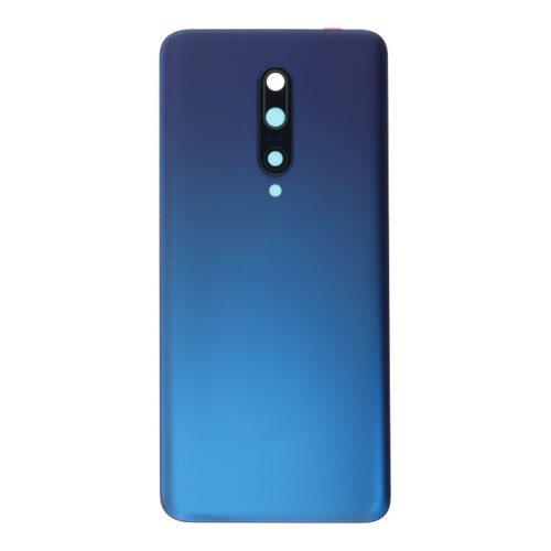 Battery Door + Battery Door Adhesive + Back Camera Lens and Bezel for OnePlus 7 Pro/7 Pro 5G Blue OEM