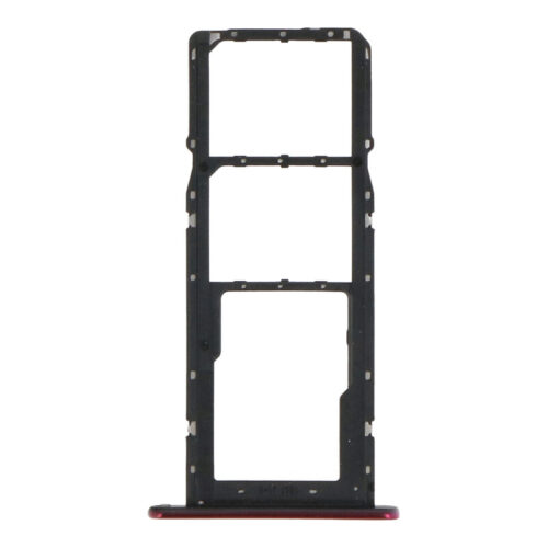 SIM Card Tray for LG K62 Dual Card Version Red Premium