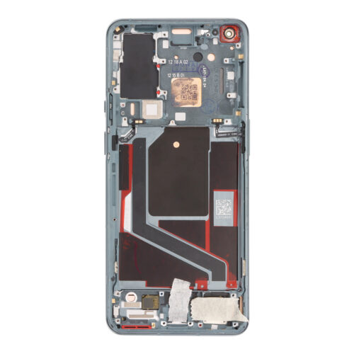 Screen Replacement With Frame for OnePlus 9 Pro Green Premium(Third Party Glued)