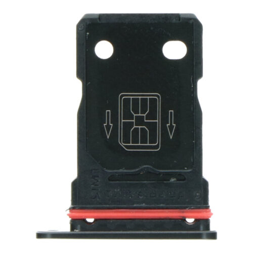 SIM Card Tray for OnePlus 9R Dual Card Version Black Premium