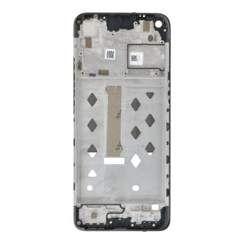 Front Housing for Motorola Moto G9 Power Black Premium