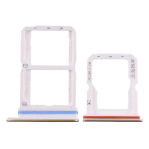 SIM&SD Card Tray for Vivo S1 Pro Dual Card Version Silver Premium
