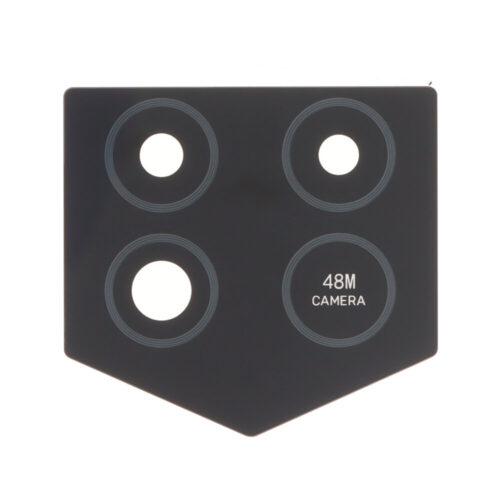Back Camera Lens without Adhesive for Oukitel WP15 Black Premium