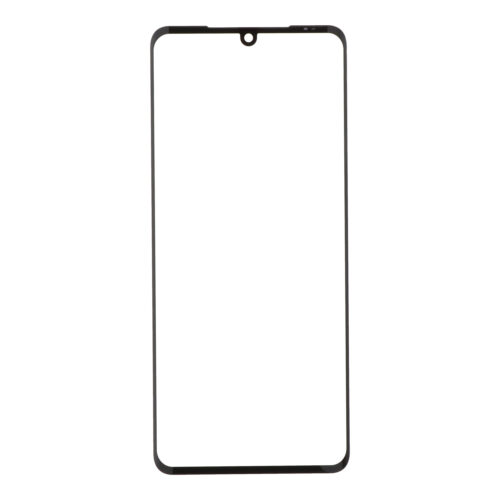 Glass Lens for LG Velvet 5G Black OEM