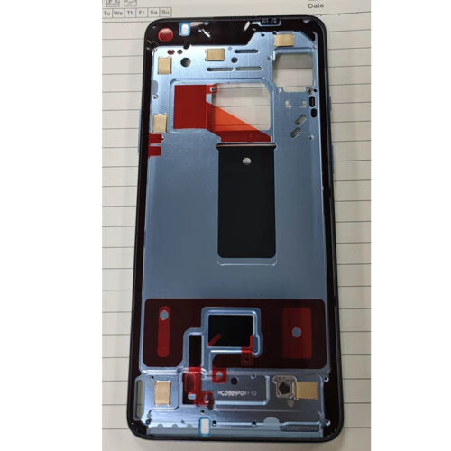 Front Housing for OnePlus 9R Blue Premium