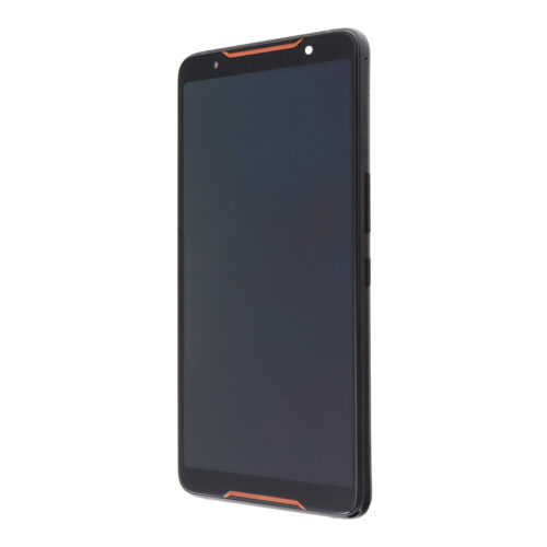 Screen Replacement With Frame for Asus ROG Phone ZS600KL Black Premium(Third Party Glued)