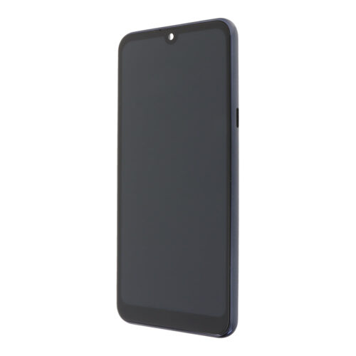 Screen Replacement With Frame for LG Q60 Dual Card Version Black Refurb