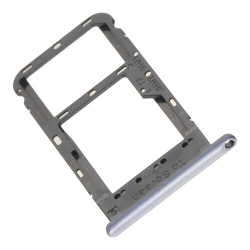 SIM Card Tray for Blackview A100 Dual Card Version Black Premium