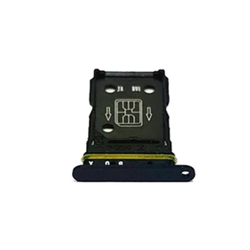 SIM Card Tray for Oppo Find X2 Neo Single Card Version Black Premium