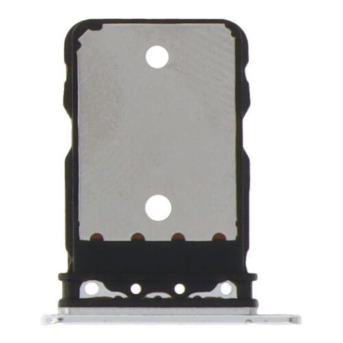 SIM Card Tray for Google Pixel 6 Pro Single Card Version Silver Premium