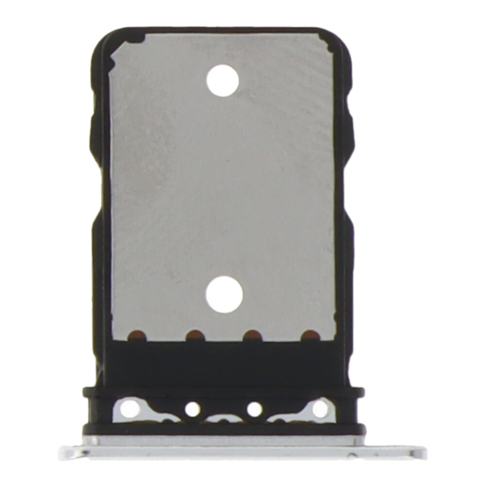 SIM Card Tray for Google Pixel 6 Pro Single Card Version Silver Premium