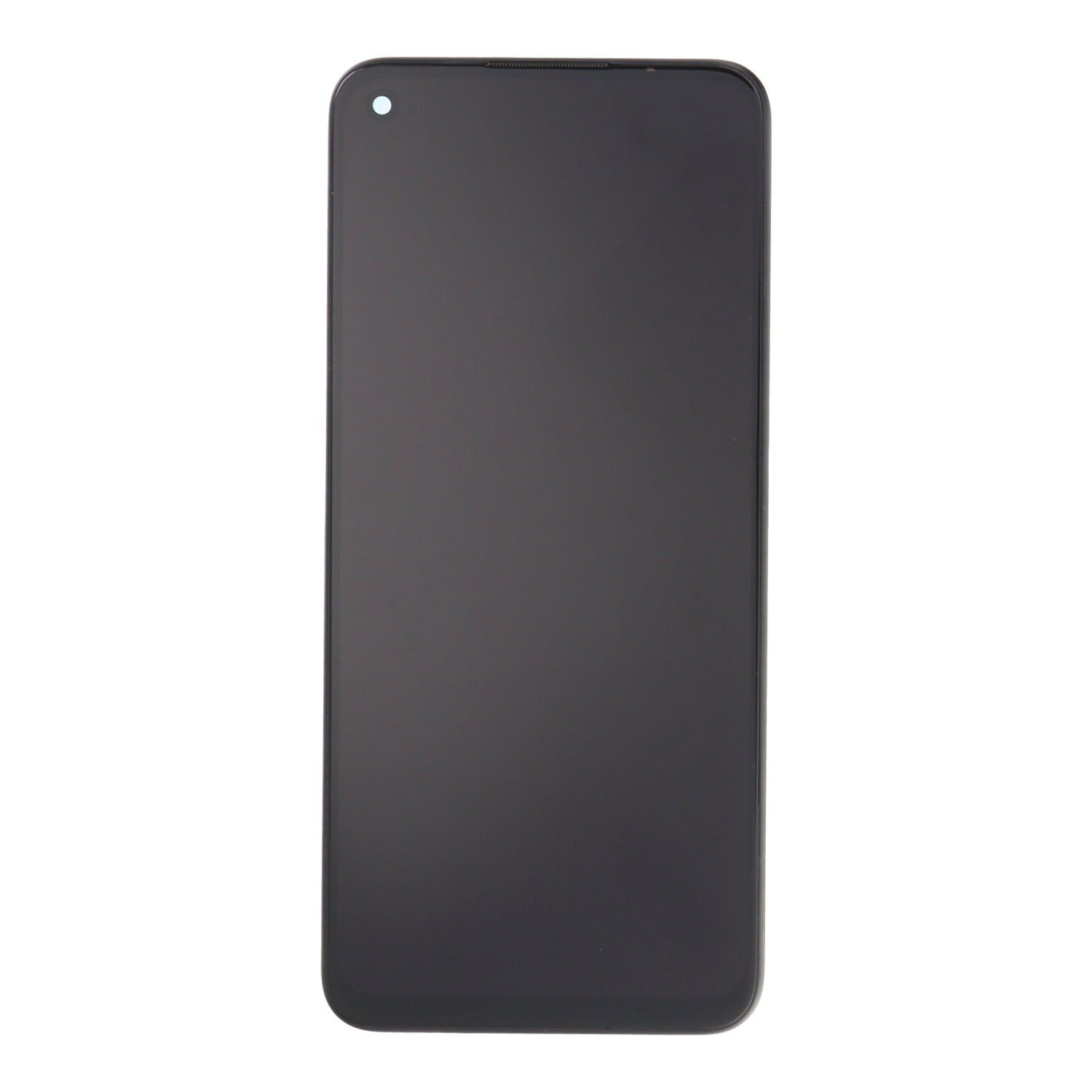 Screen Replacement With Frame for Realme Narzo 50 4G Black Premium(Third Party Glued)