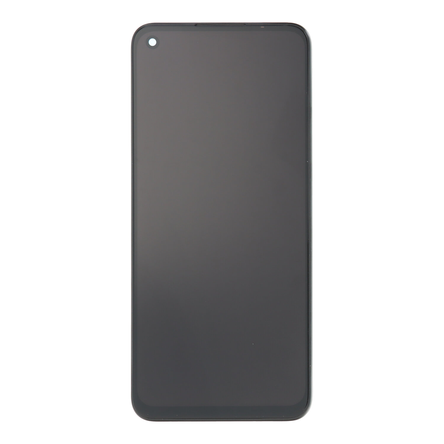 Screen Replacement With Frame for Realme Narzo 50 4G Black OEM