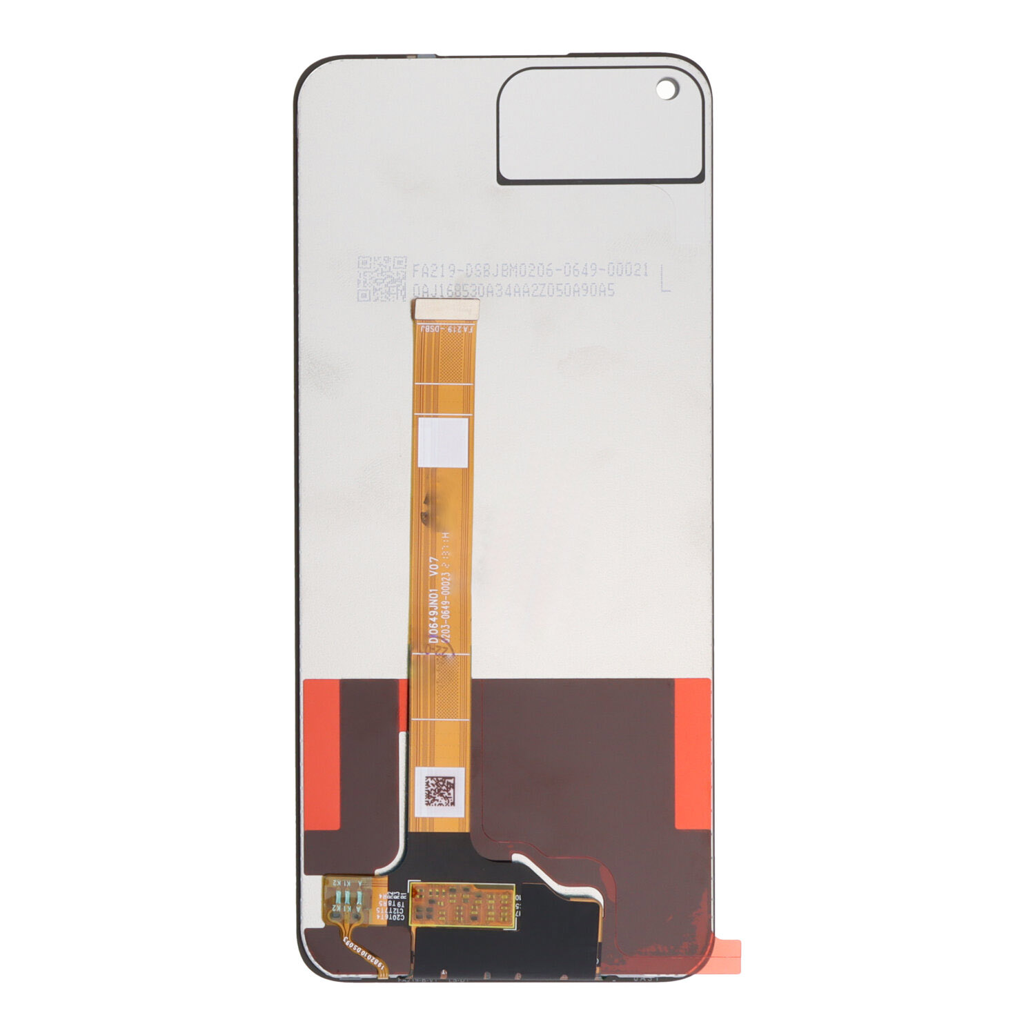 Screen Replacement for Realme 7 5G Black Premium