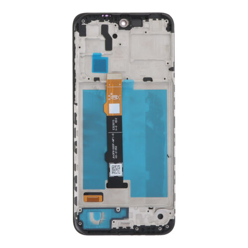 Screen Replacement With Frame for Motorola Moto G31 Black Premium(Third Party Glued)