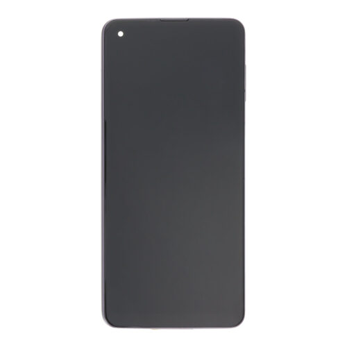 Screen Replacement With Frame for Motorola Moto G Power 2021 Black Premium(Third Party Glued)