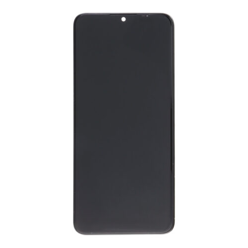 Screen Replacement With Frame for Alcatel 1S 2021 Black Premium(Third Party Glued)