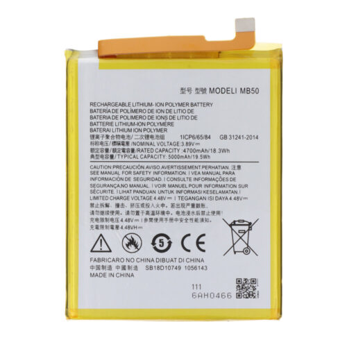 MB50 5000mAh Battery + Battery Adhesive for Motorola Edge 2021/Moto G200 5G/Edge S30 OEM without Logo
