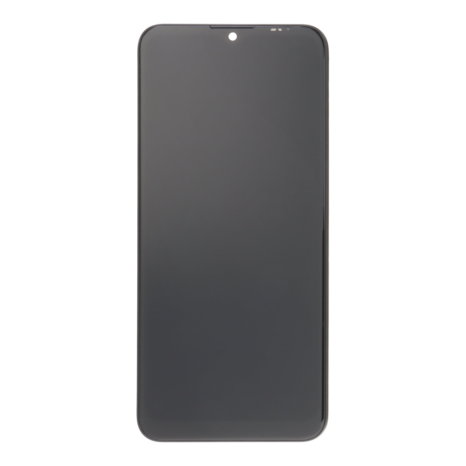 Screen Replacement With Frame for Motorola Moto G20 Black Premium(Third Party Glued)