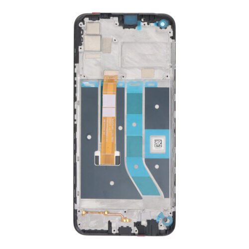 Screen Replacement With Frame for Realme 7i Asia RMX2103 Black Refurb