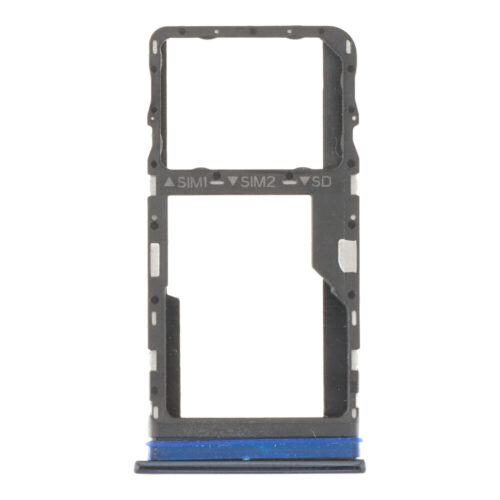 SIM Card Tray for TCL 30/30+ Dual Card Version Black Premium