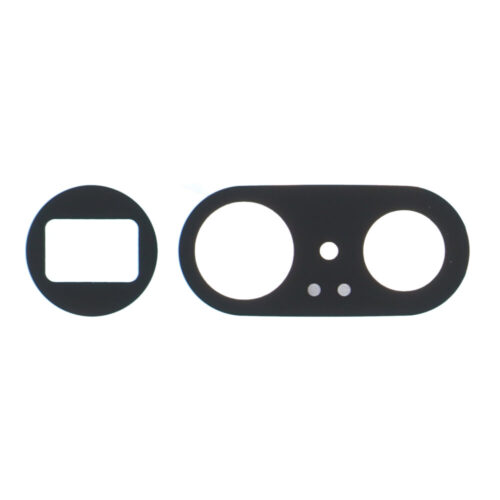Back Camera Lens for Google Pixel 7 Pro Black OEM 2pcs in one set